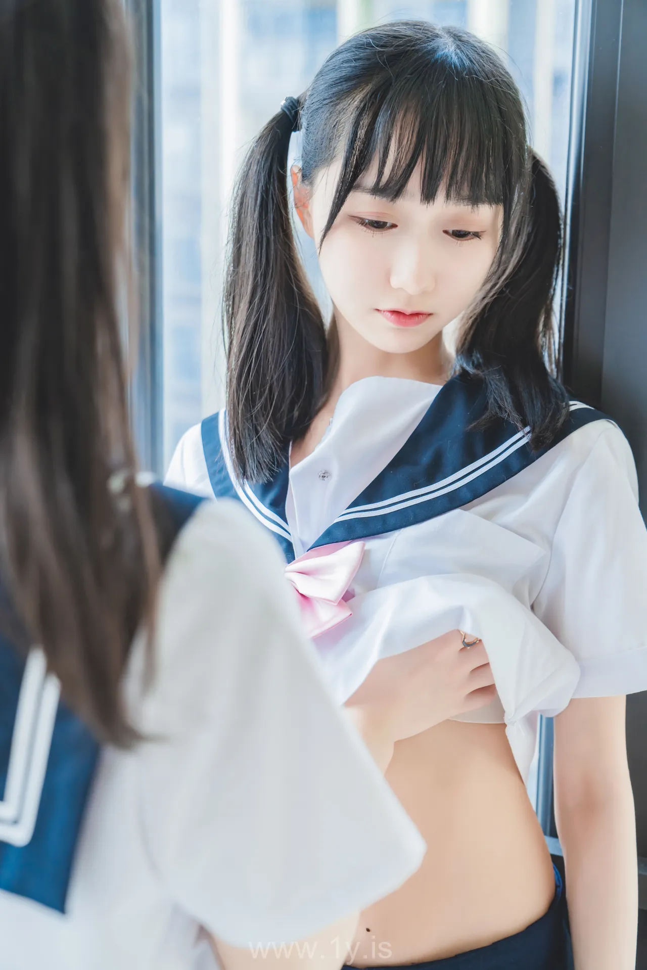 桜桃喵 NO.36 她(制服×制服)